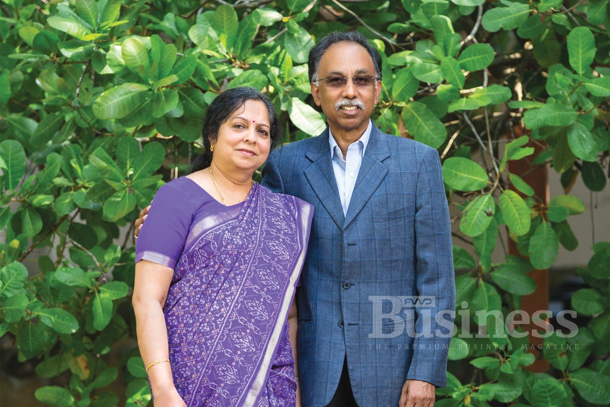 S.D.Shibulal and Kumari Shibulal :: FWD Business Magazine Covershoot Behind the Scenes